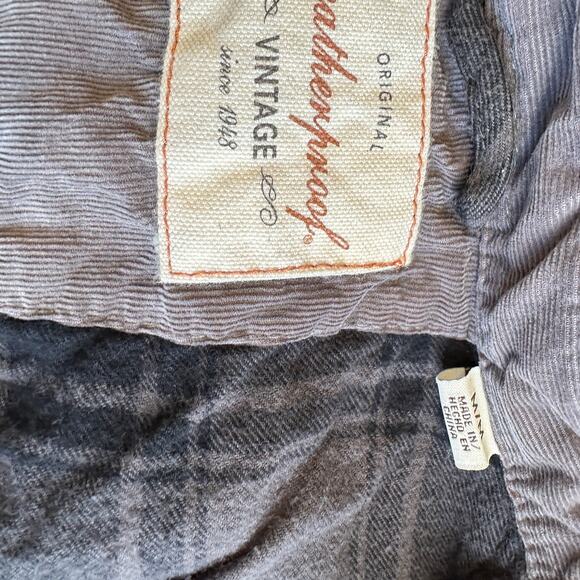 Some Wine In the Belly Plaid Flannel Shirt MEDIUM Oversize Unique Game of Throne - Picture 5 of 6